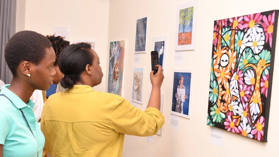 The Cultivating Peace art exhibition ran at the Kigali Genocide Memorial from 9 to 16 August 2024