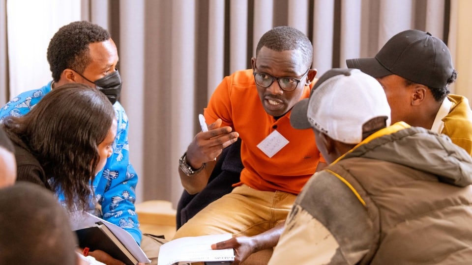 Youth leaders take part in capacity-building workshop in the Kigali Community Peace Centre at the Kigali Genocide Memorial 1-4 May 2025